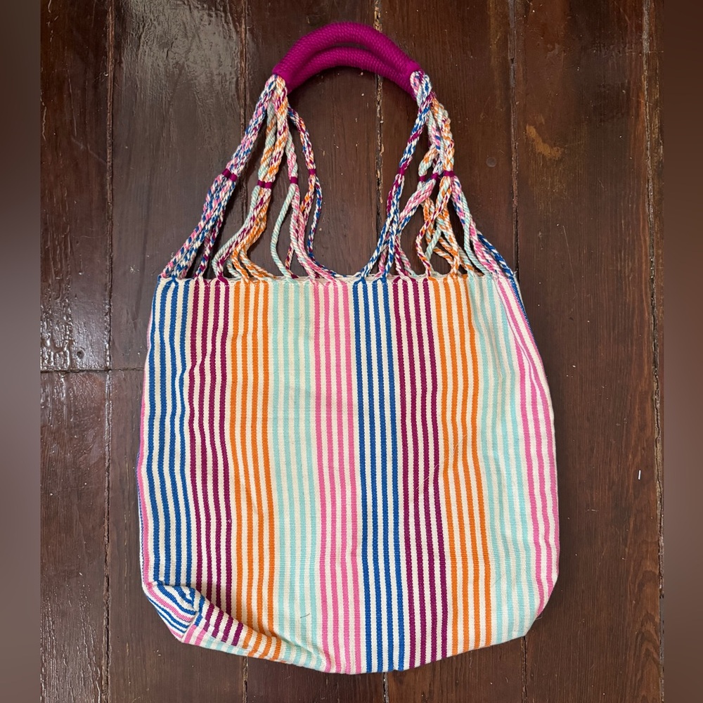 Global Mercado Apolonia Tote in Multistripe